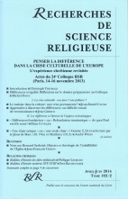 ACTES DU COLLOQUE (I) PENSER LA DIFFÉRENCE DANS LA CRISE CULTURELLE DE L’EUROPE