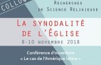 ACTES DU 26e COLLOQUE : LA SYNODALITÉ DE L’ÉGLISE