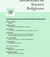 Historiographie  du catholicisme  européen  contemporain
