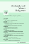 LA CONVERSION ÉCOLOGIQUE en QUESTION Actes du 28e Colloque des RSR (Paris, 17-19 novembre 2022)