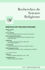 Renouveau des théologies africaines